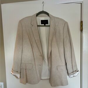 Banana Republic Cream Blazer